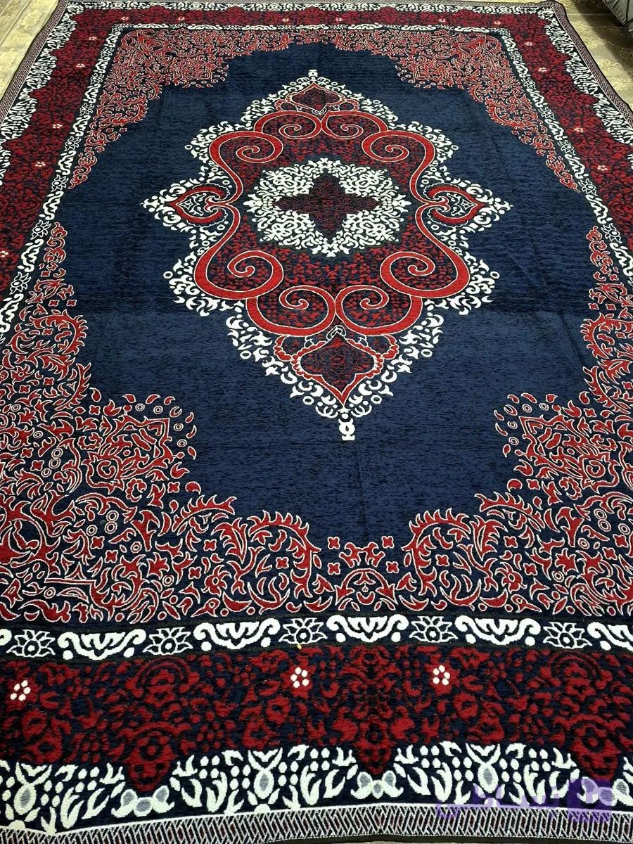 روفرشی مخمل ۱۲ متری طرح ریحانه هزینه ارسال پس کرایه بامشتری — تصویر 1