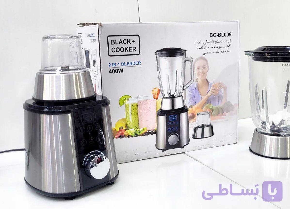 آسیاب و مخلوط‌کن بلک کوکر مدل BC-BM009 | قدرت بالا و طراحی استیل ارسال پس کرایه — تصویر 1