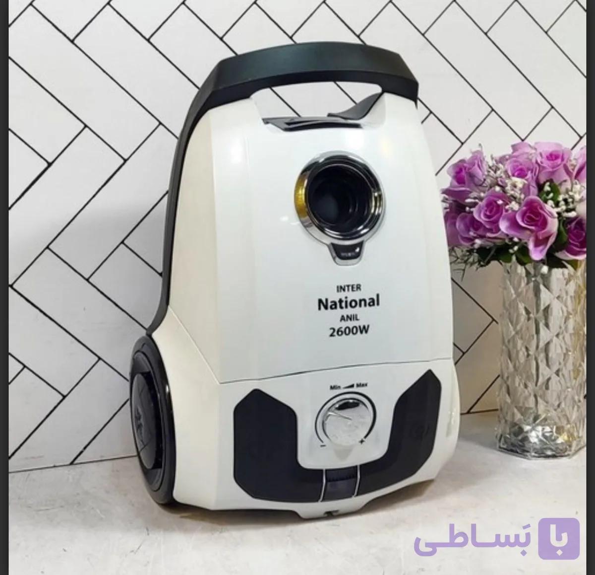 جاروبرقی 2601 اینترناسیونال آنیل موتور 2600 وات، فوق‌سایلنت و مکش قدرتمند — تصویر 1