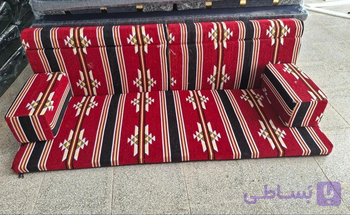 مبل خلیجی طرح سنتی شاه نشین خان نشین — تصویر 1