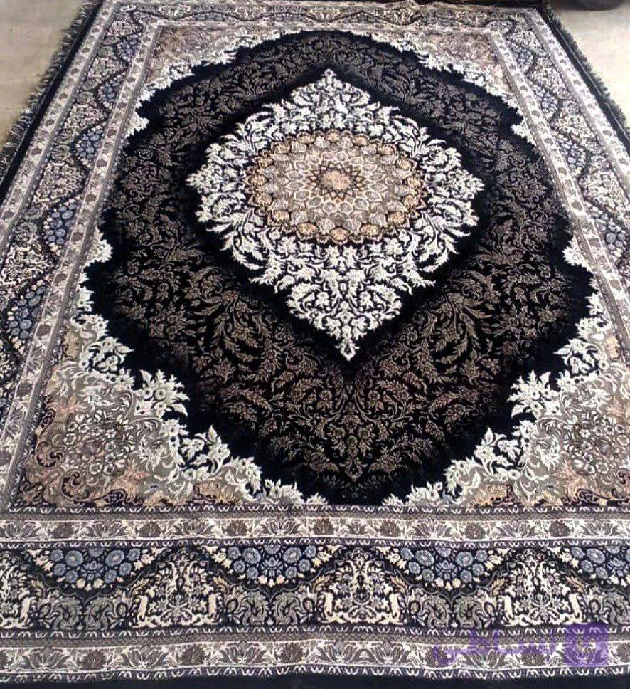 روفرشی طرح ثریا ابریشم ژاکارد سایز 12 متری با کیفیت عالی — تصویر 1