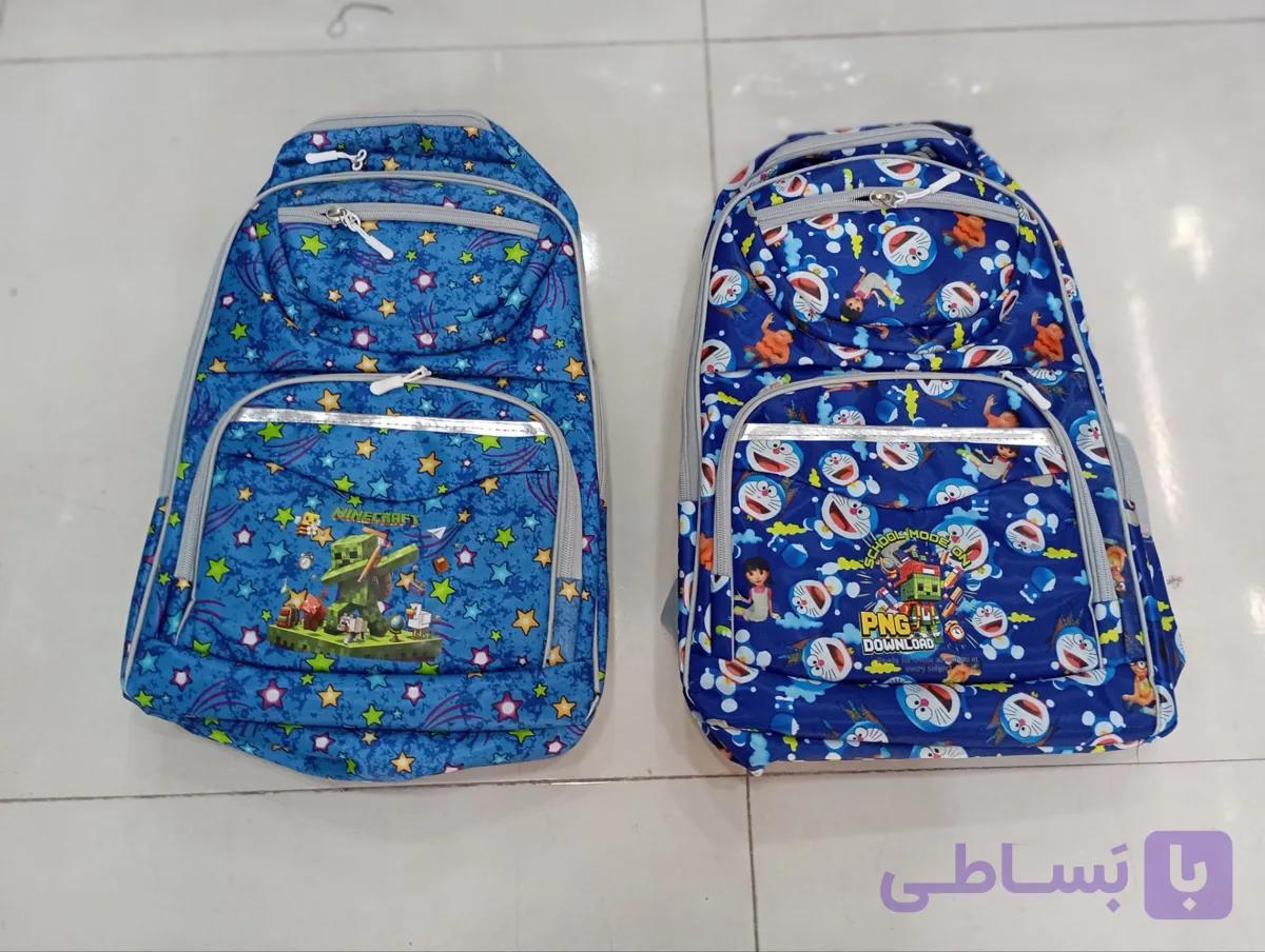 کوله مدرسه طرحدار اسپرت ارسال رایگان ‌ — تصویر 1