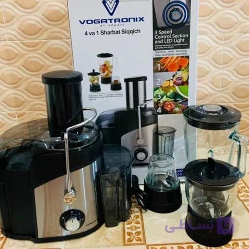 آبمیوه گیری ۴ کاره وگاتی مدل VE-255 ارسال پس کرایهt