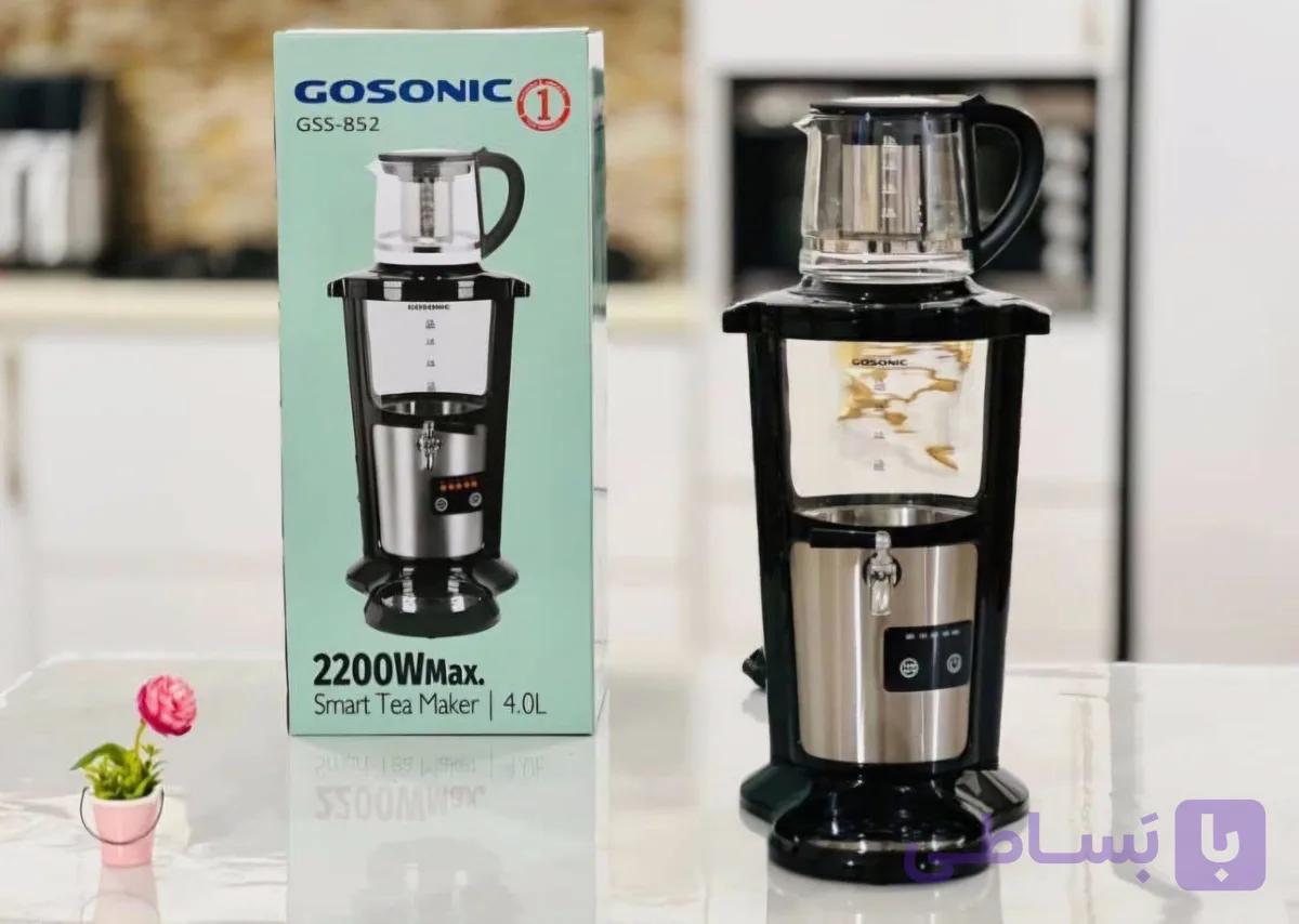 سماور برقی گوسونیک مدل GSS_852 هزینه ارسال پس کرایه بامشتری — تصویر 1