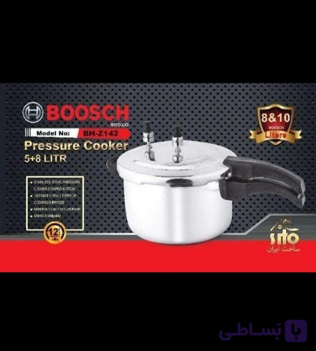 زودپز بوش مدل BH-Z142 ظرفیت 8 و 10 لیتری استیل ضدزنگ