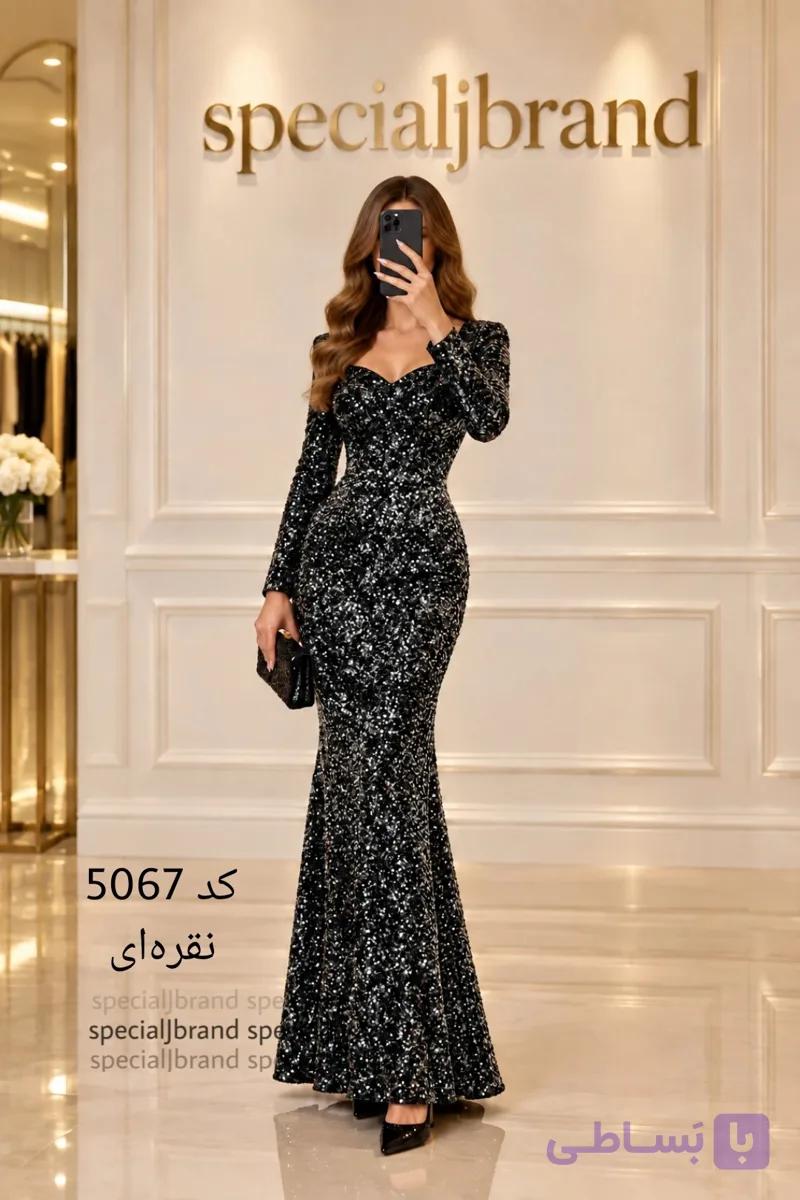 لباس مجلسی مدل آنا ارسال رایگان — تصویر 1