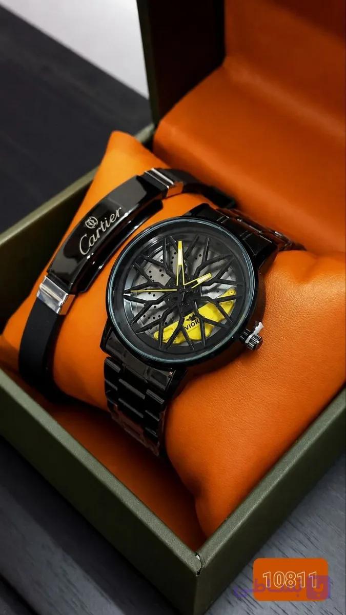 ست ساعت و دستبند VIOKAI و Cartier ارسال رایگان s — تصویر 1