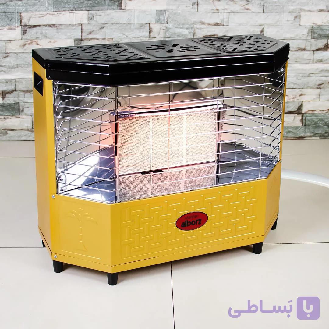 بخاری کابینتی البرز کیفیت عالی با کمترین قیمت دوسال گارانتی ارسال پس کرایه — تصویر 1