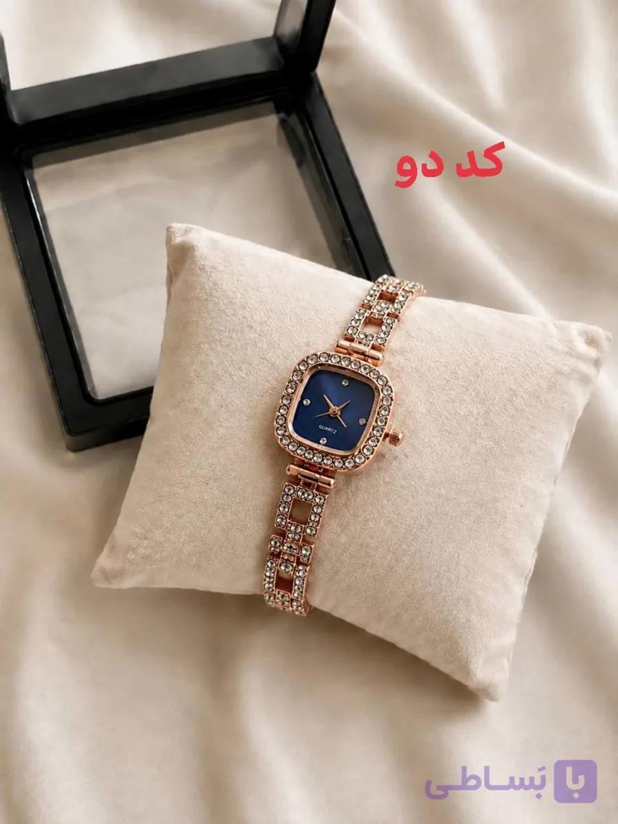 ساعت کرواتی ساعت زنانه ترند با بند استیل ارسال رایگان — تصویر 1
