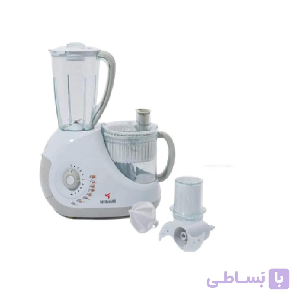 غذاساز ۱۴ کاره Mebashi مدل ME-FPS1001WGR هزینه ارسال پس کرایه بامشتری