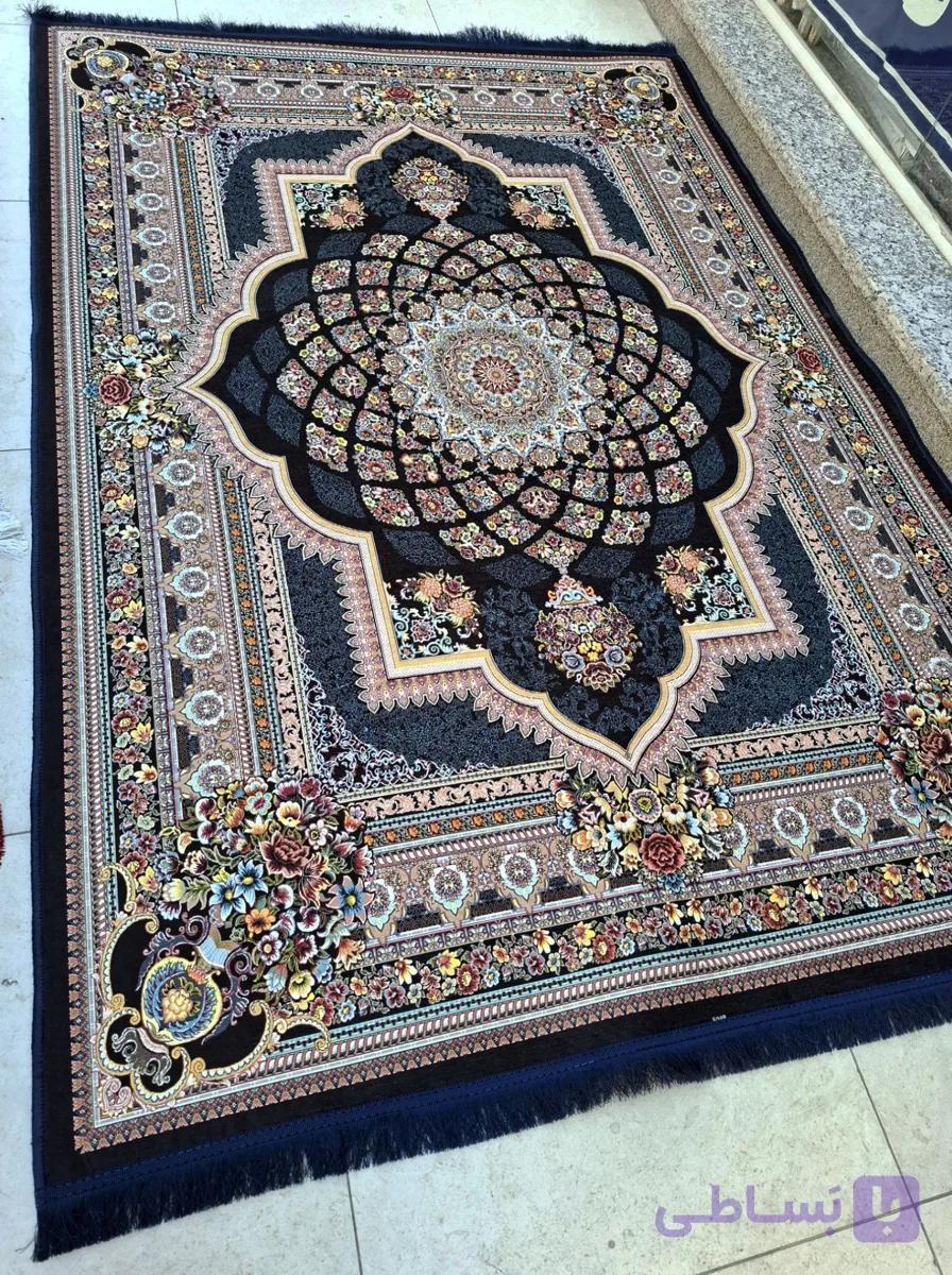 فرشینه ۴متری مخمل سه‌بعدی ریشه‌دار – ضد سرخوردن و رنگ ثابت | فروشگاه لیان — تصویر 1