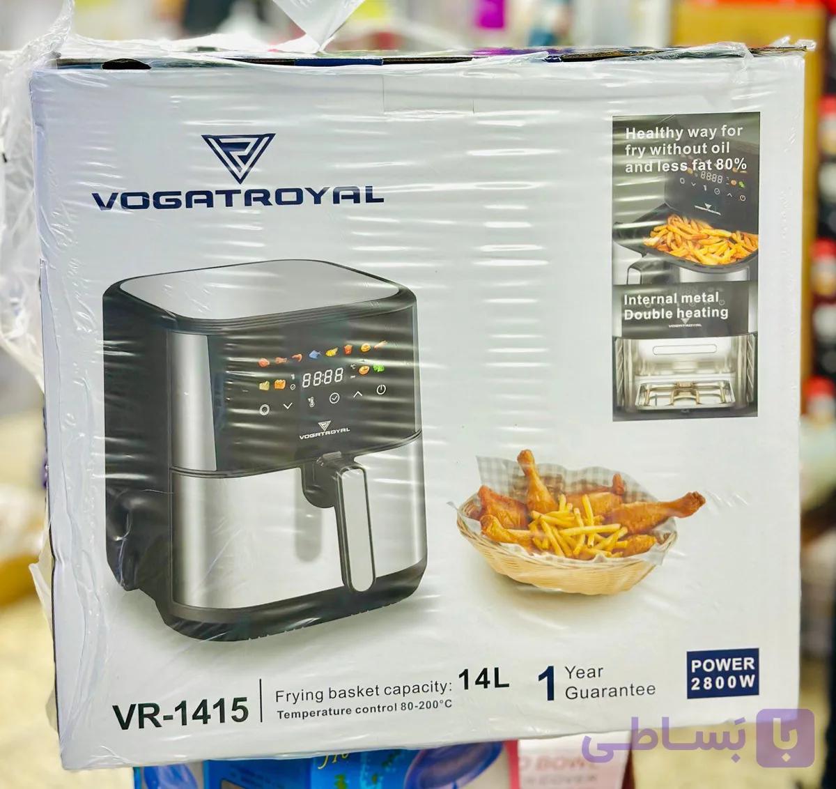 سرخ‌کن وگاتی رویال مدل VR-1415 ارسال سریع — تصویر 1