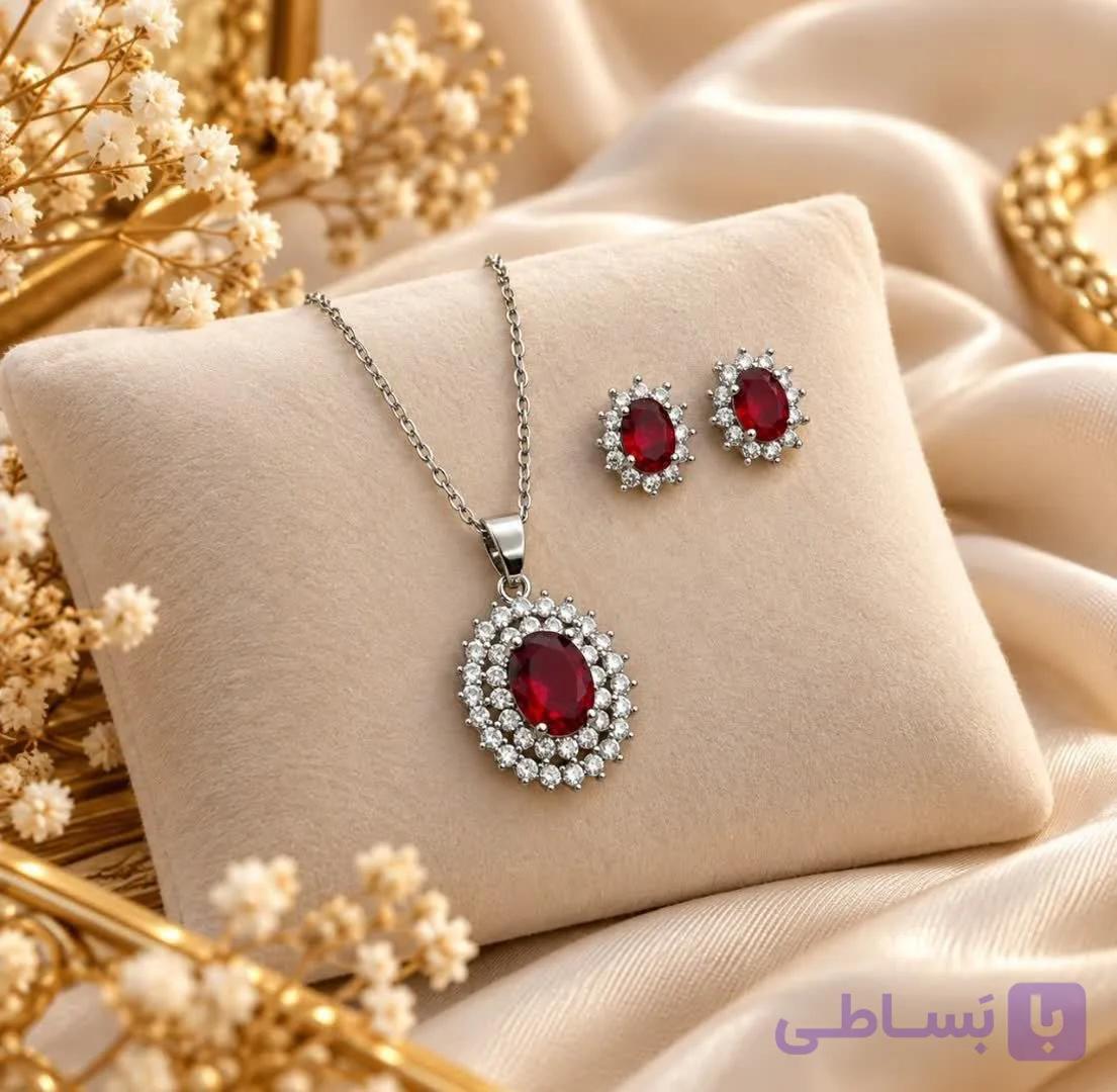 نیمست Fashion Jewelry کد 3214 ارسال رایگان k — تصویر 1