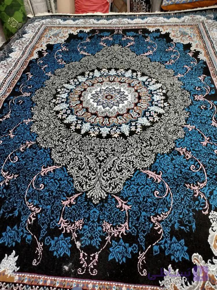 فرش ۱۲ متری ۵۰۰ شانه قالی ۱۲ متری ۵۰۰ شانه هزینه ارسال پس کرایه بامشتری — تصویر 1