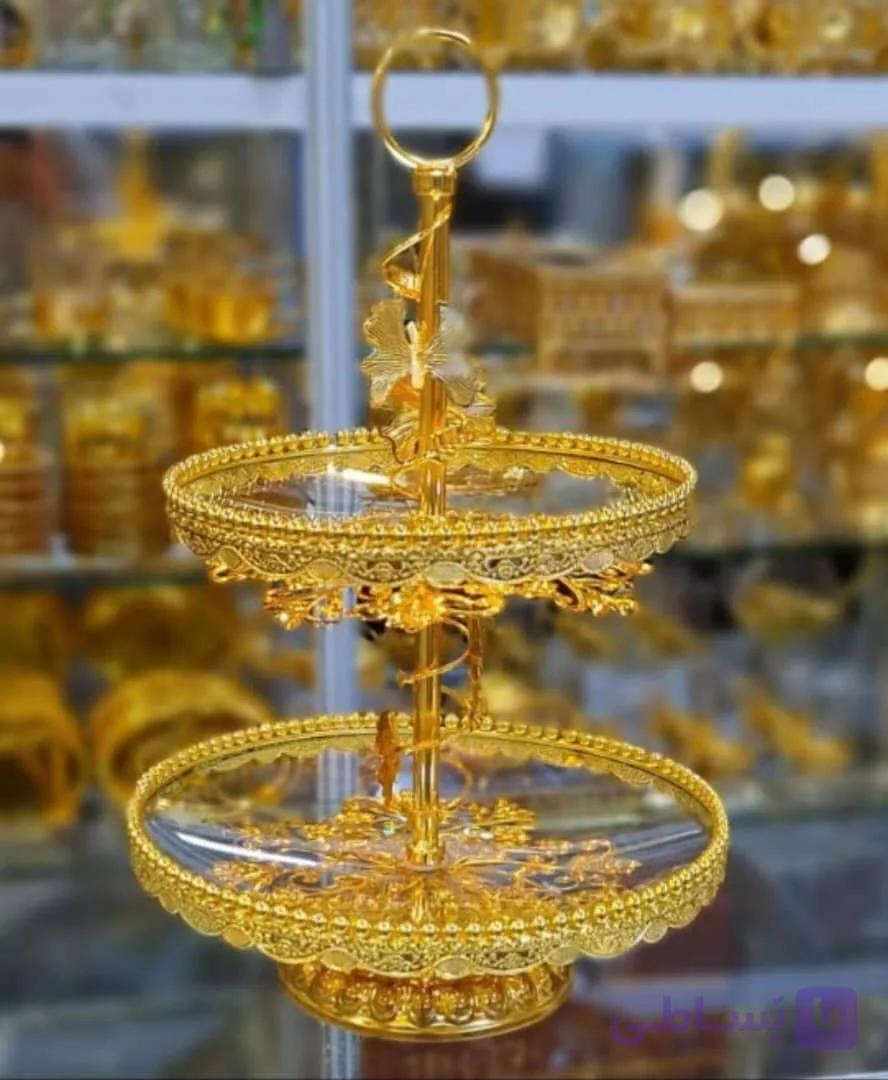 جا شیرینی دو طبقه وارداتی اماراتی