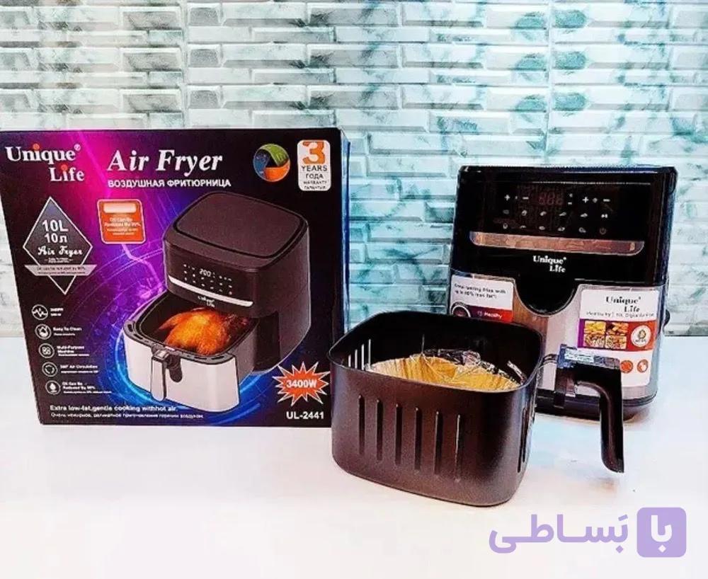 سرخ‌کن دوالمنته یونیک مدل ۵۱۹ ظرفیت ۱۰ لیتر، توان ۳۴۰۰ وات