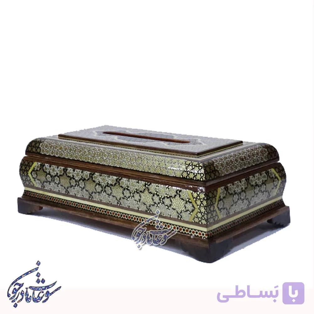 جا دستمال خاتم مدل توپی — تصویر 1