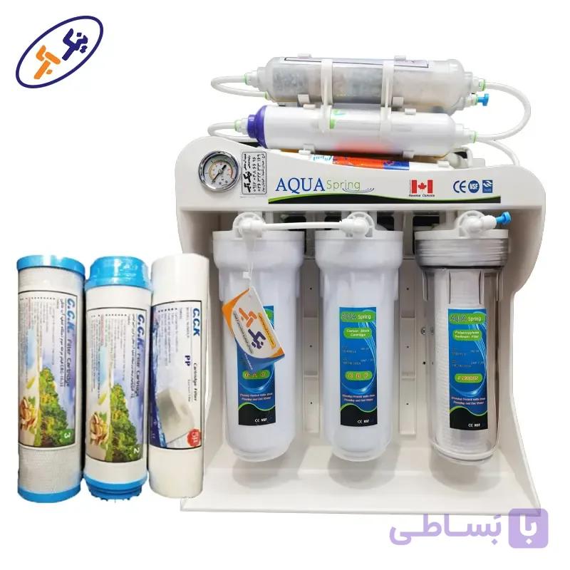 دستگاه تصفیه کننده آب آکوآ اسپرینگ مدل  SF۴۸۰۰ با ست فیلتر — تصویر 1