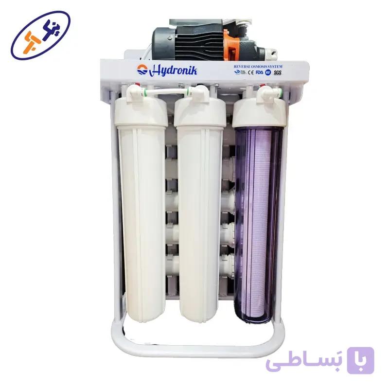 تصفیه آب نیمه صنعتی هیدرونیک مدل ۴۰۰گالن با پمپ نیم اسب — تصویر 1