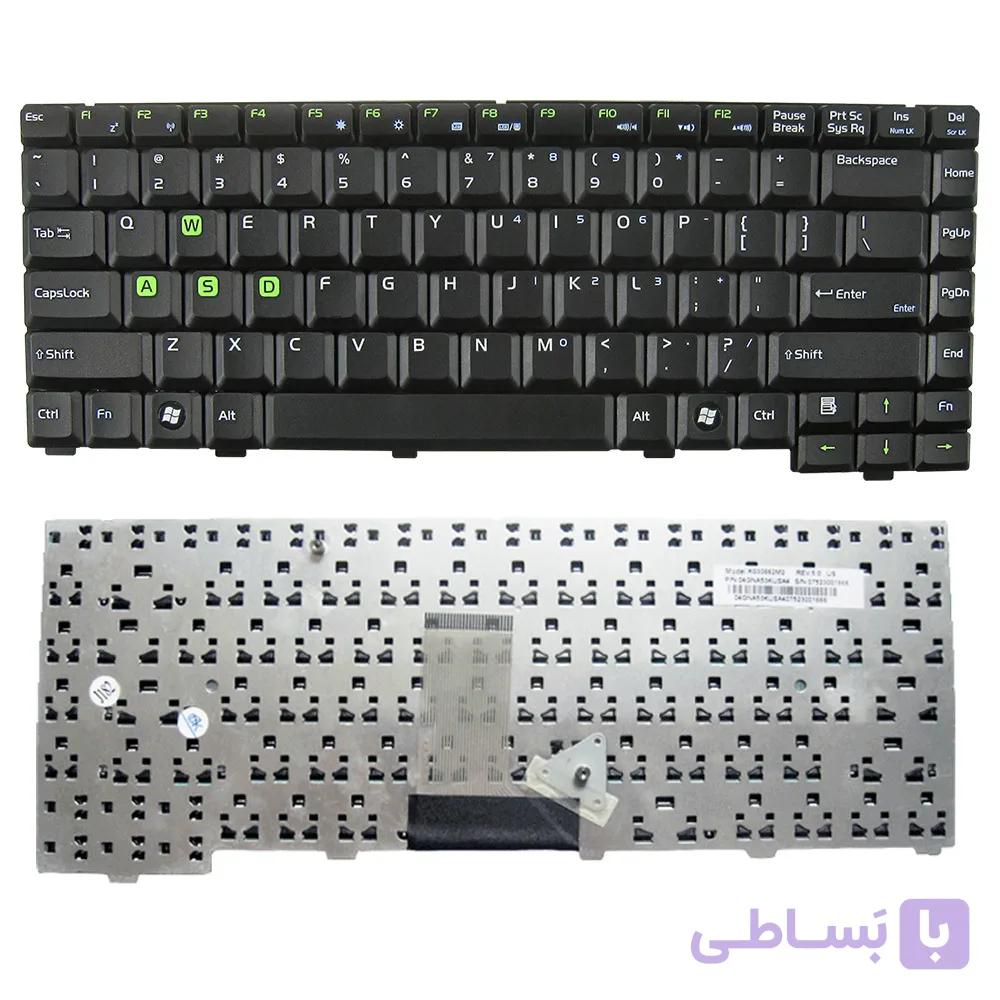 کیبورد لپتاپ asus a3000 — تصویر 1
