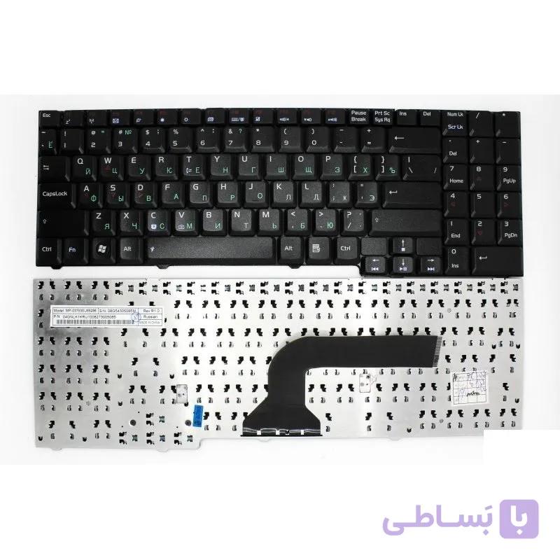 کیبورد لپتاپ asus m50 — تصویر 1