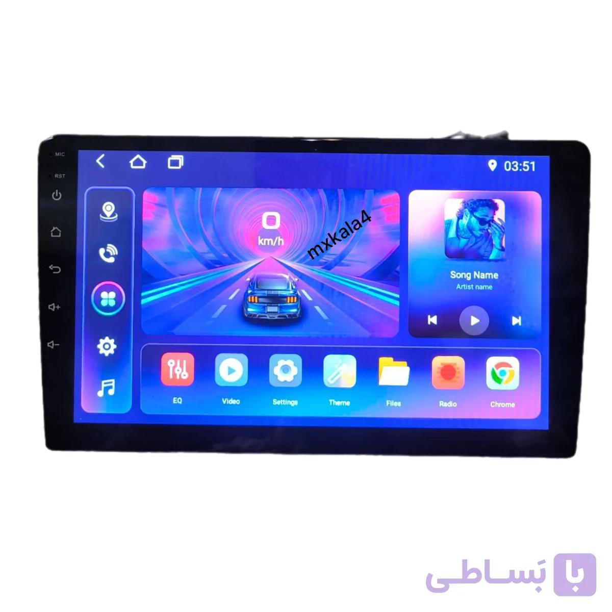 مانیتور اندروید 9 اینچ با حافظه 64+4 واقعی 8 هسته ای سیم کارت خور 5G — تصویر 1