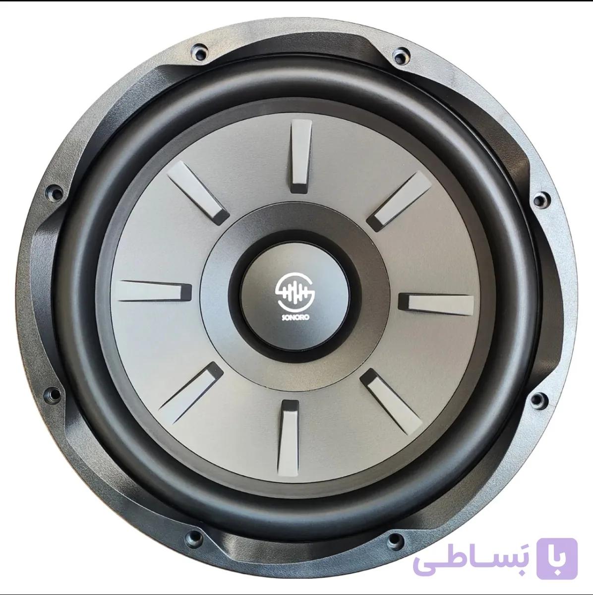 ساب ووفر سونورو مدل SN-SB124 | ساب 12 اینچ خودرو با توان 300 وات RMS — تصویر 1