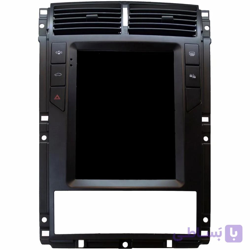 مانیتور اندروید (تسلایی) با حافظه 32+2 با کارپلی مناسب خودرو پژو 405 و پژو 405 SLX و پارس و آریسان داشبورد جدید(سوناتایی) به همراه دوربین AHD — تصویر 1