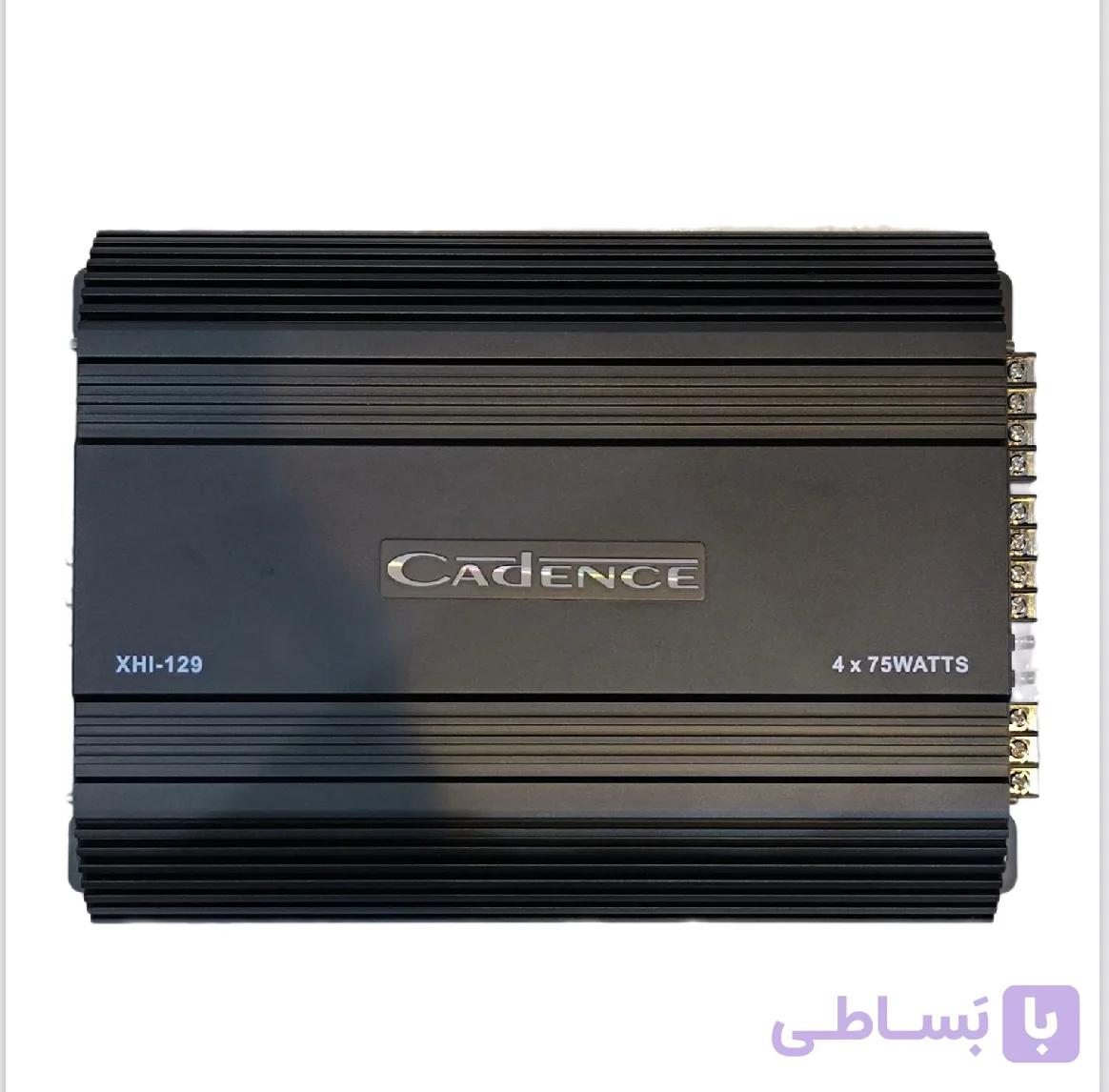 آمپلی فایر خودرو 4 کانال 75 آرامس برند کدنس مدل XHI-129 — تصویر 1