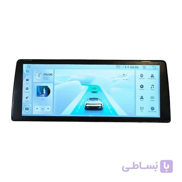 مانیتور اندروید فابریک 13 اینچ طرح BMW با حافظه 64+2 و کارپلی4K — تصویر 1