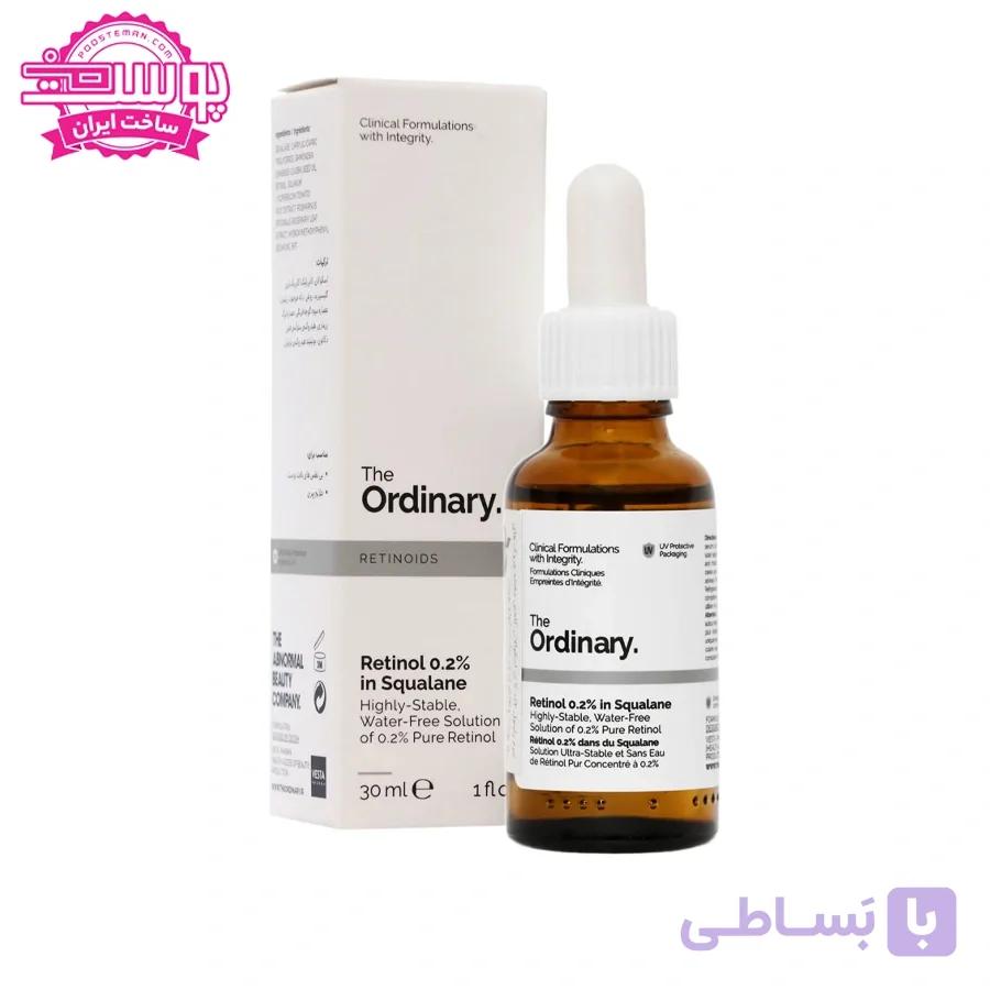 سرم رتینول 0.2 اوردینری حجم 30ml — تصویر 1