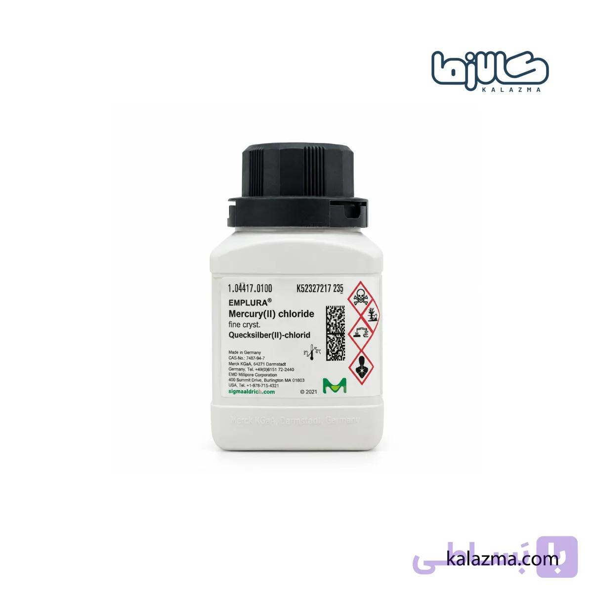کلرید جیوه مرک (Merck) کد 104417 (100 گرم)