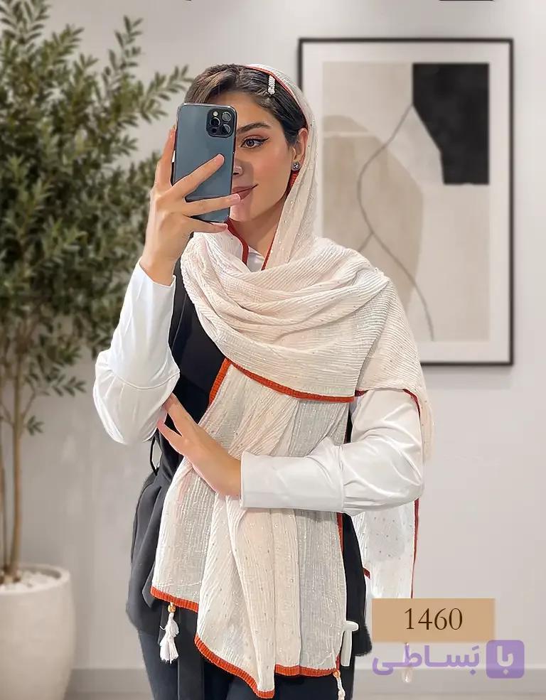شال توپ توپی نقره کوب کد 1460 — تصویر 1