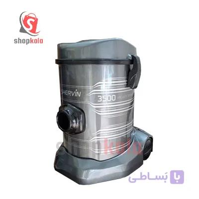 جاروبرقی سطلی شروین مدل VC3500 با فیلتر ایکلون رویه دسته — تصویر 1