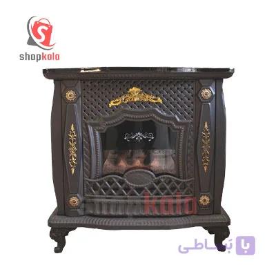 بخاری گازی شومینه ای 36000 هزار مدل حصیری — تصویر 1