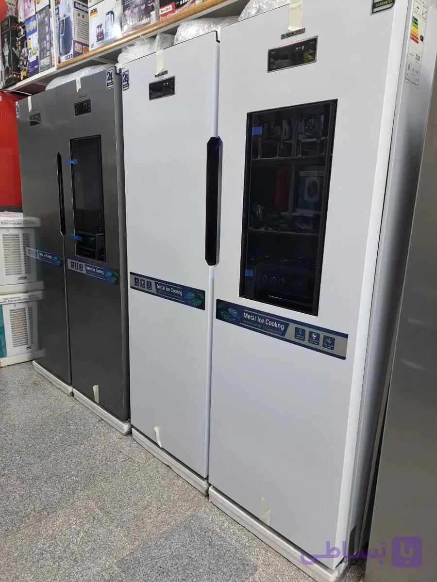 یخچال فریزر دوقلو الکتروهاوس 48 فوت دور این دور مدل ESRF-24 — تصویر 1