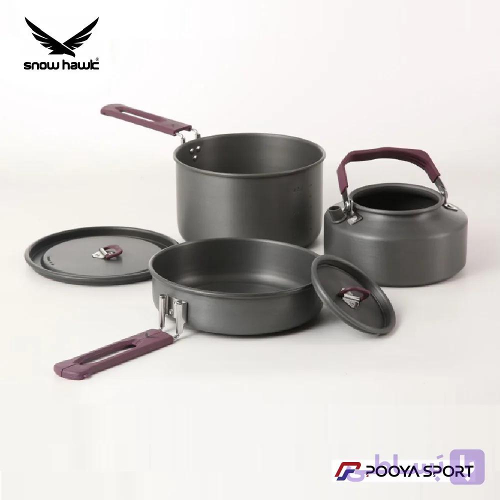 ست ظروف دو نفره اسنوهاک snowhawk کد SN-T112 — تصویر 1
