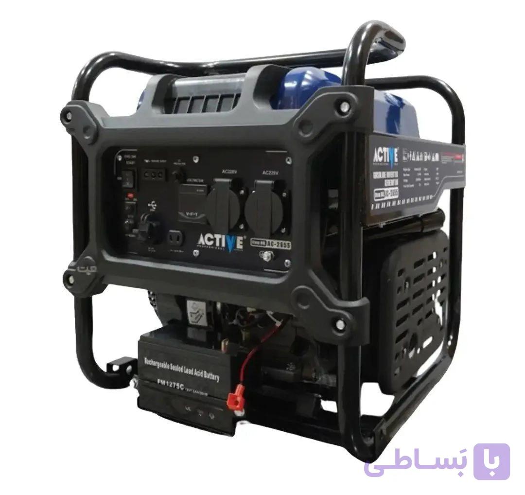 موتور برق 5 کیلو وات اینورتری اکتیو ACTIVE مدل AC-2855