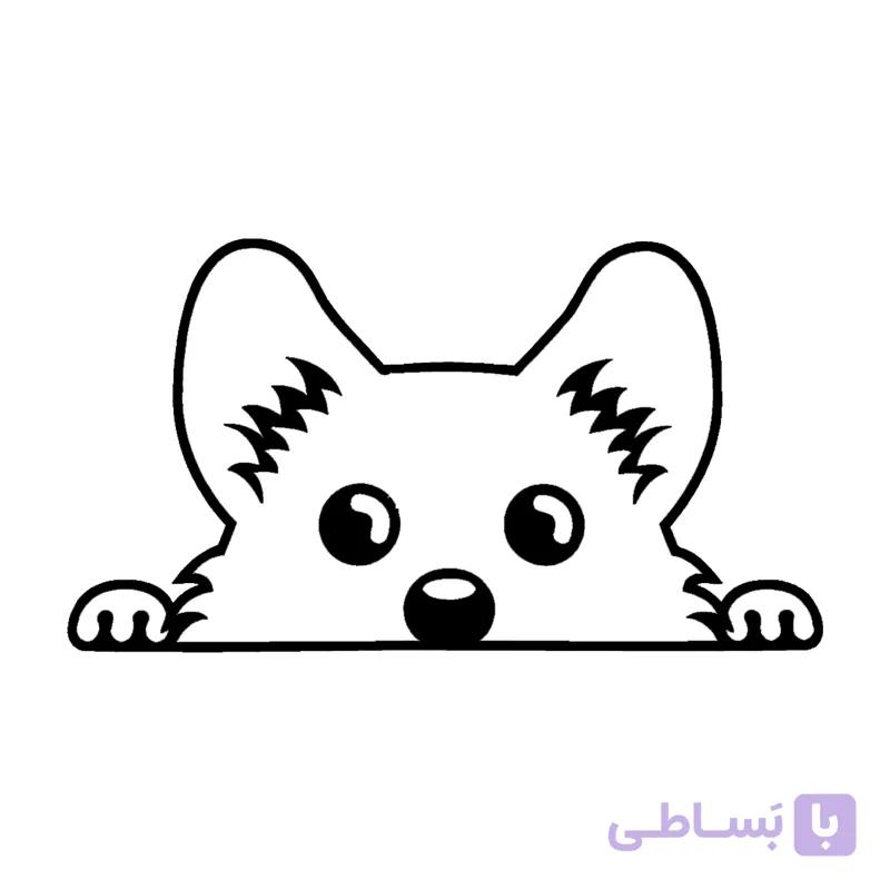 برچسب بدنه خودرو طرح خرس کد b213 — تصویر 1