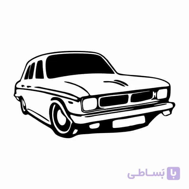 برچسب بدنه خودرو طرح پیکان کد 137 — تصویر 1