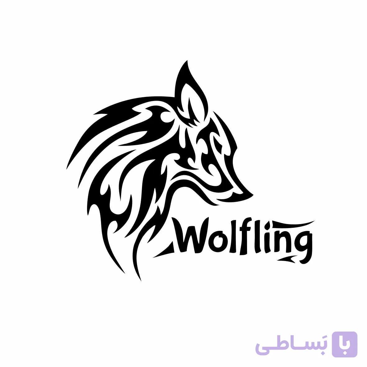 برچسب بدنه خودرو طرح Wolfing کد B56 — تصویر 1