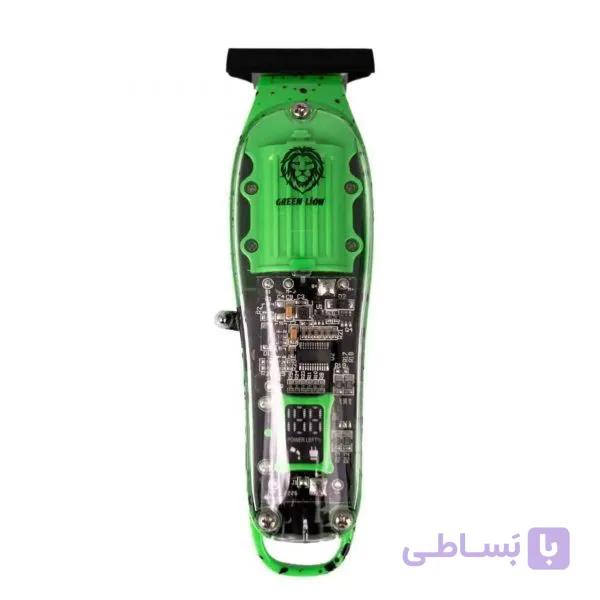 ماشین اصلاح مو شفاف گرین اصلاح موی سر و صورت  مدل Transparent Pro PR6000