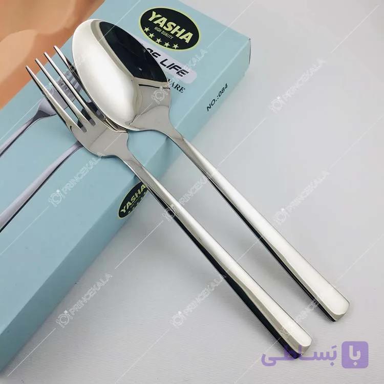 قاشق و چنگال یاشا مدل شیکاگو — تصویر 1
