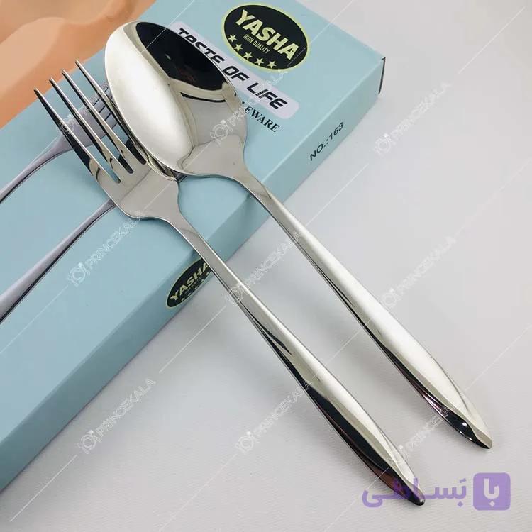 قاشق و چنگال یاشا مدل کوبرگ — تصویر 1