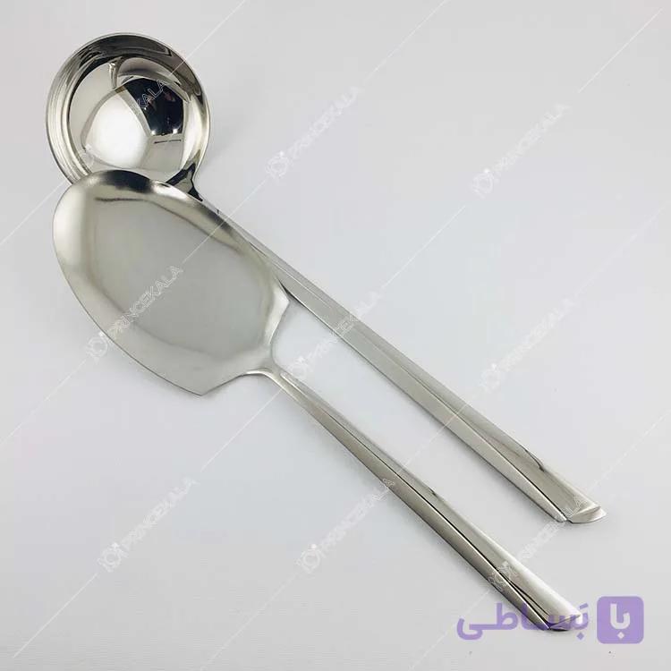 کفگیر و ملاقه یونیک مدل ناخنی — تصویر 1