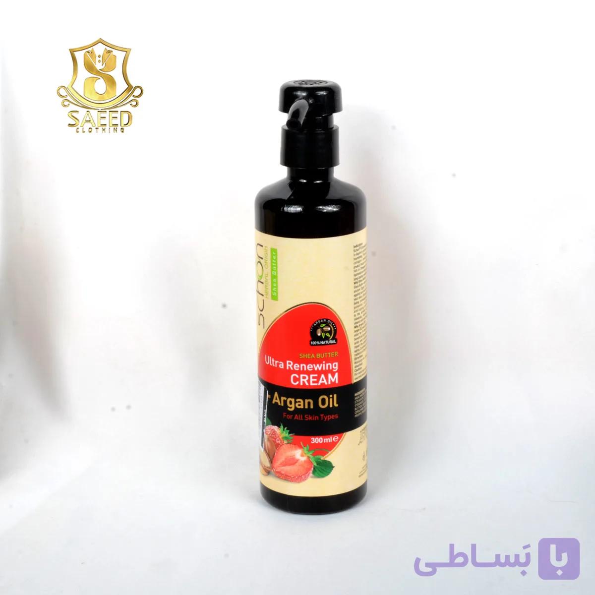 کرم مرطوب کننده پمپی توت فرنگی شون300م