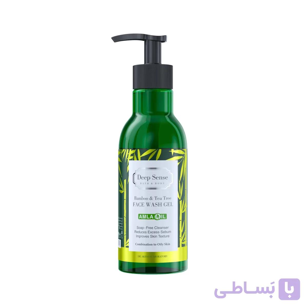 ژل شستشوی صورت درخت چای و بامبو دیپ سنس250م