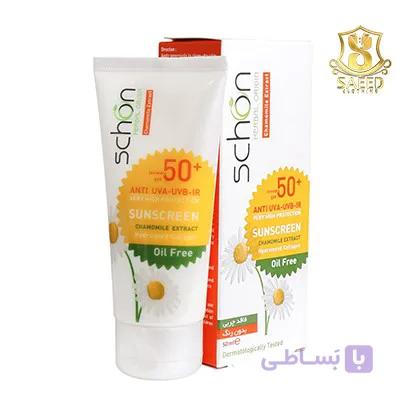 ضدافتاب فاقد چربی بی رنگ شون50م
