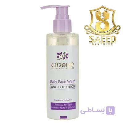 ژل شستشو ضدآلودگی هواپوست خشک سینره