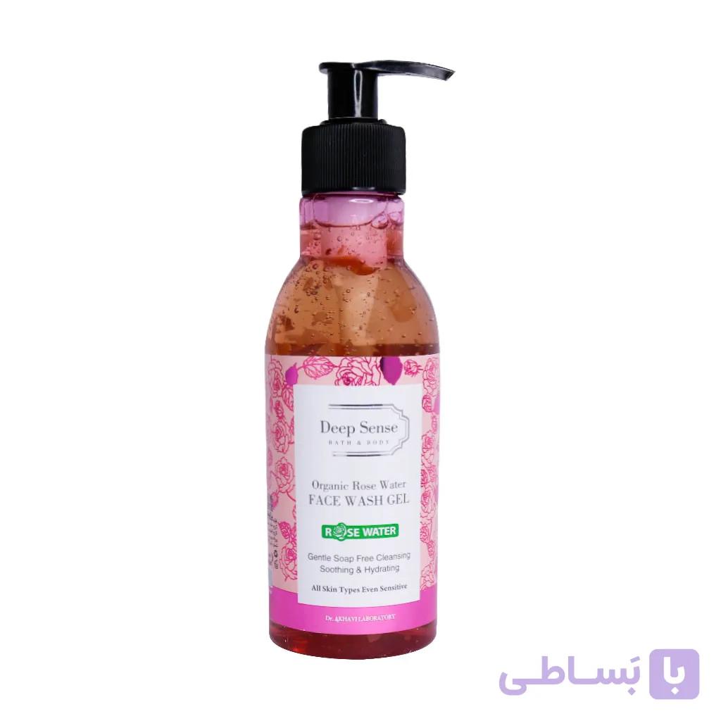 ژل شستشوی صورت گلاب دیپ سنس250م